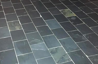 Midnight Black Slatestone Tiles