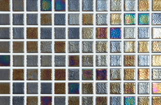 San Sebastian Glass Mosaic Pool Tiles
