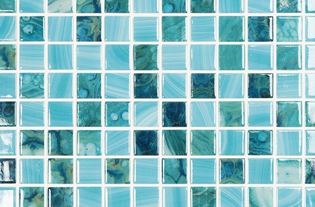 Nature Sky Glass Mosaic Pool Tiles