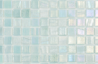 Fusion Light Green Glass Mosaic Pool Tiles